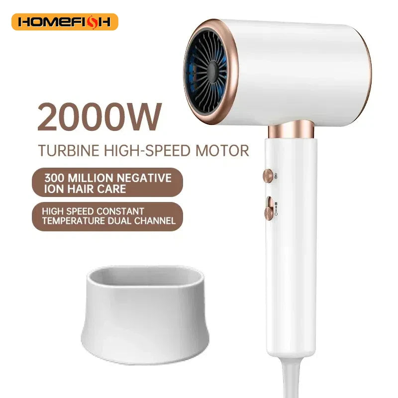 Secador de Cabelo F37 de Alta Velocidade - 2000W - 2400W