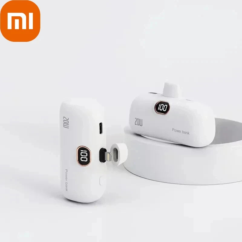 "Xiaomi Power Bank 30000mAh: Carregador portátil de alta capacidade.