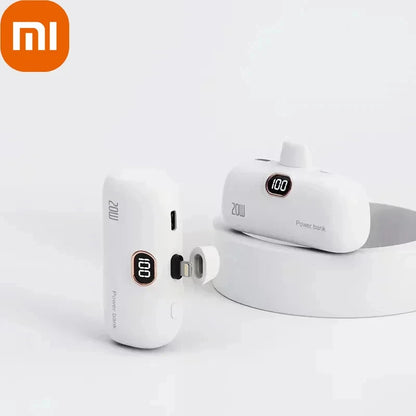 "Xiaomi Power Bank 30000mAh: Carregador portátil de alta capacidade.