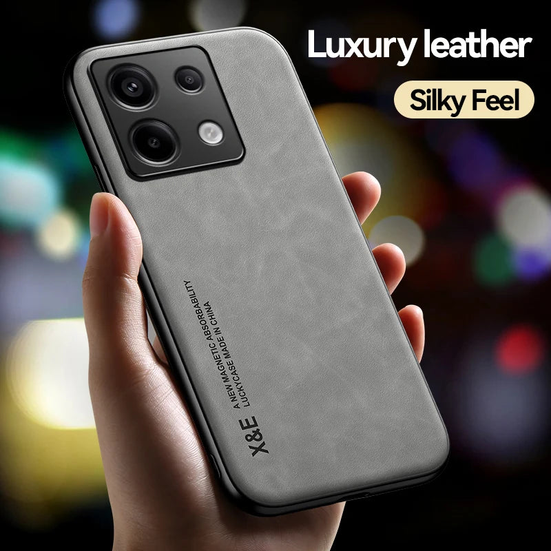 Capa Magnética Anti-Shock para Xiaomi Redmi Note 13 Pro 5G e Note 13 Pro+ Plus