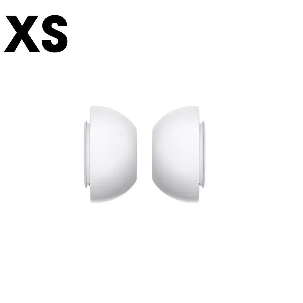 Replacement Eartips For AirPods Pro 1st 2nd Ear Tips Buds Silicone Rubber Eartips Earbuds Cap Gel Accessories XS/S/M/L White.