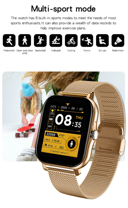 2025 SmartWatch Unissexo para Android e Iphone  1.44'' Polegadas