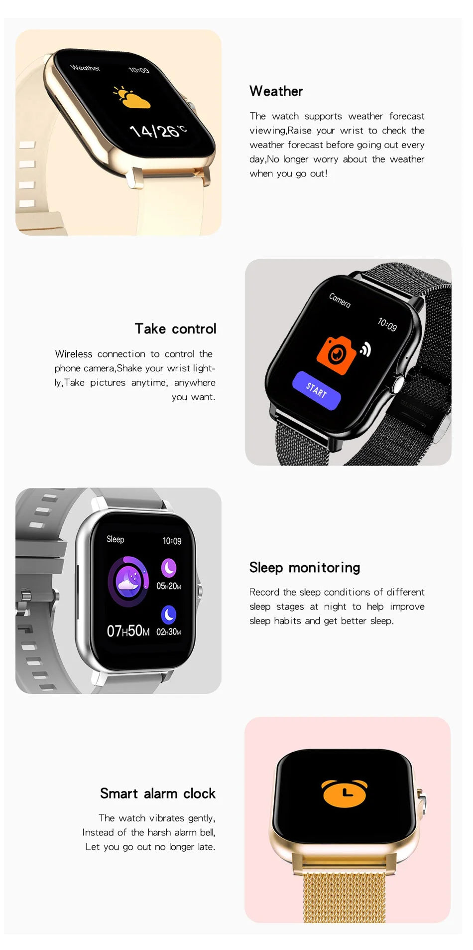 2025 SmartWatch Unissexo para Android e Iphone  1.44'' Polegadas