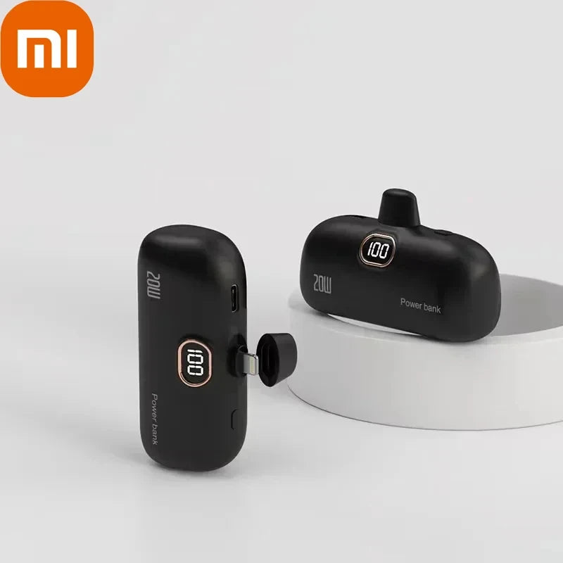 "Xiaomi Power Bank 30000mAh: Carregador portátil de alta capacidade.