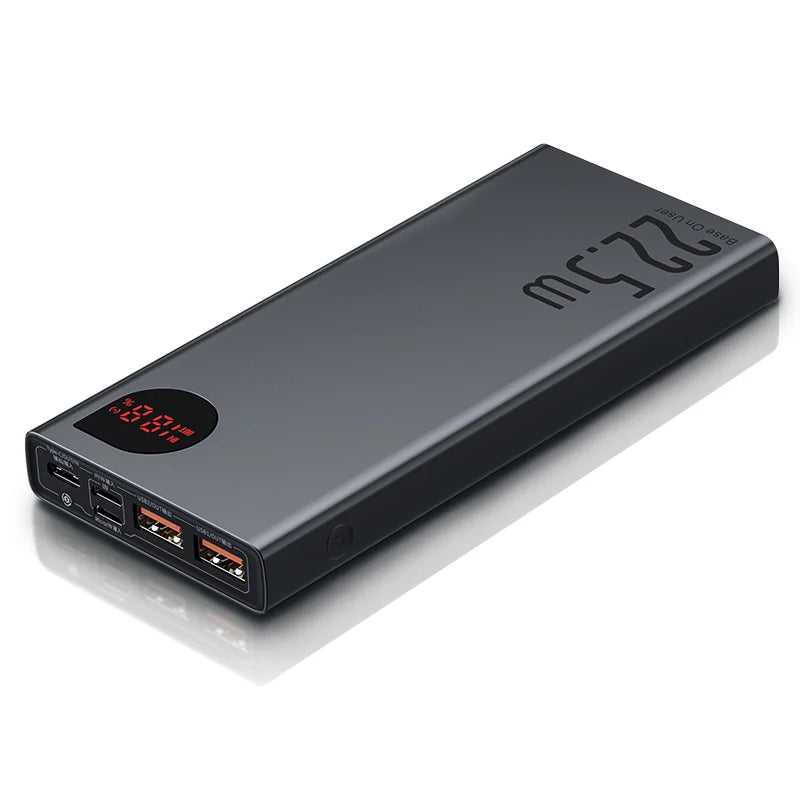 Baseus Power Bank 10000mAh com PowerBank - Carregamento Rápido 22.5W PD -