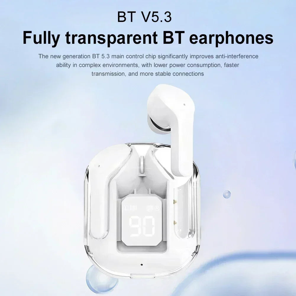 T2 Mini Earbuds - Fones de Ouvido Bluetooth - Display Digital