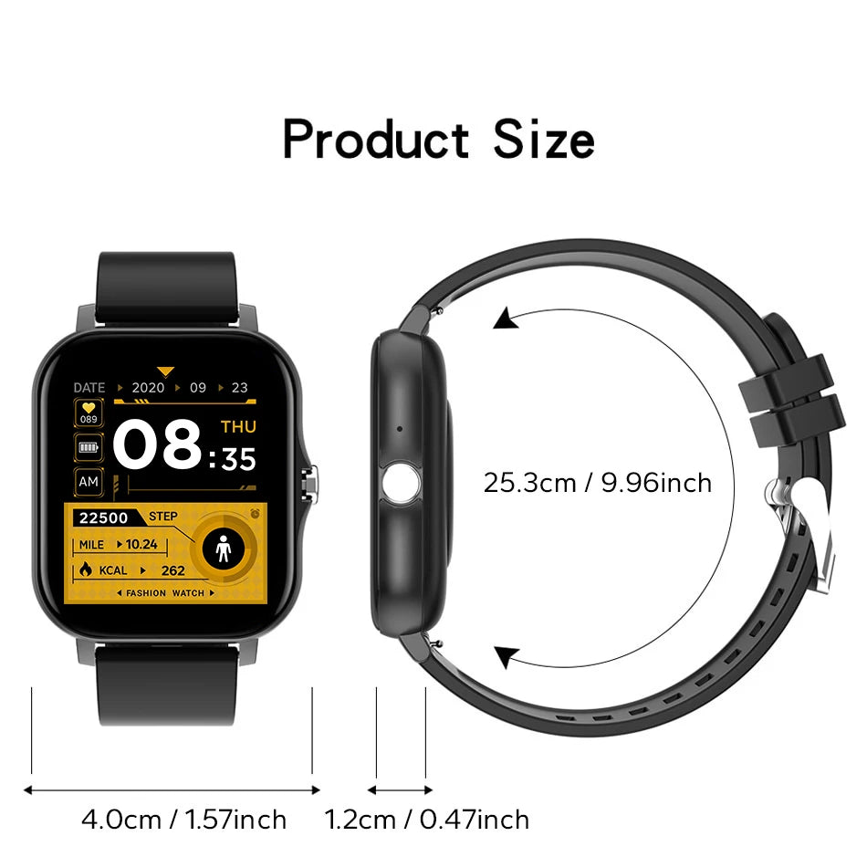 2025 SmartWatch Unissexo para Android e Iphone  1.44'' Polegadas