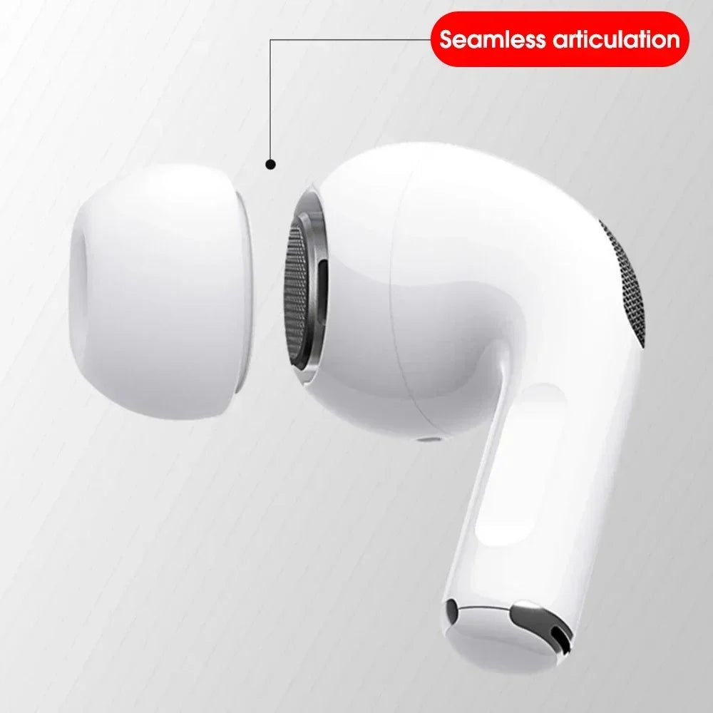 Replacement Eartips For AirPods Pro 1st 2nd Ear Tips Buds Silicone Rubber Eartips Earbuds Cap Gel Accessories XS/S/M/L White.