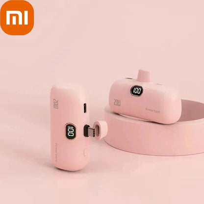 "Xiaomi Power Bank 30000mAh: Carregador portátil de alta capacidade.